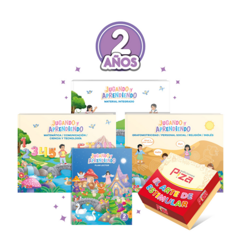 JUGANDO Y APRENDIENDO 2 AÑOS